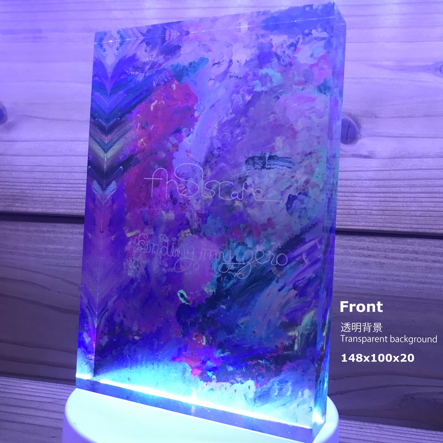 Findin my zero/アクリルブロック