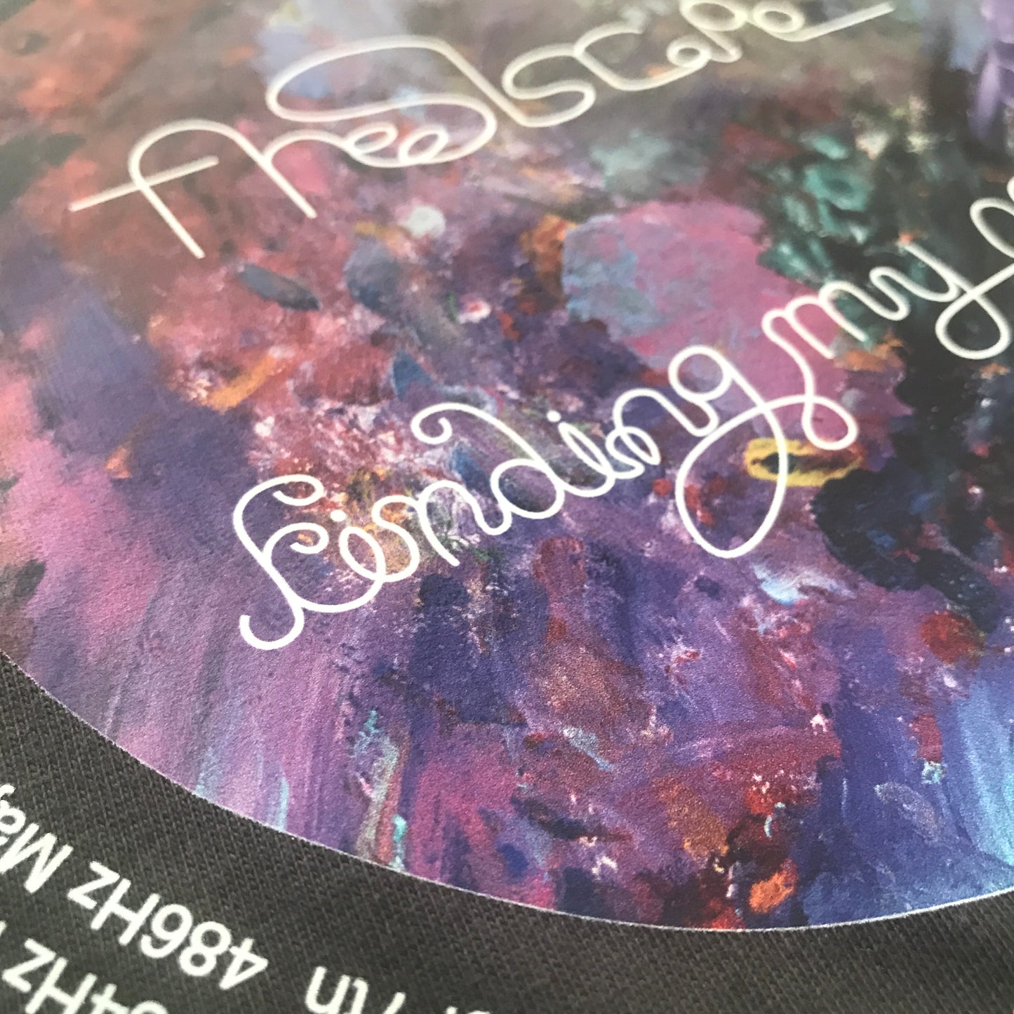 Finding my zero/T-シャツ/バックサークル